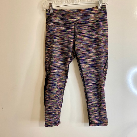 Zella Capri Workout Leggings Multicolor Small - Picture 1 of 6